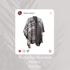 Rachel Roy Reversible Poncho